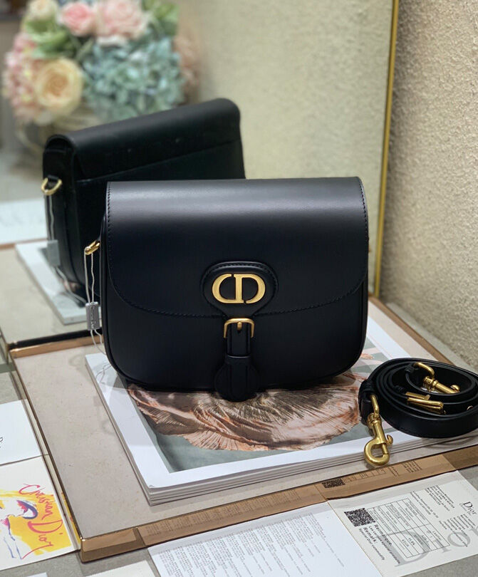 Christian Dior Small Dior Bobby Bag Black